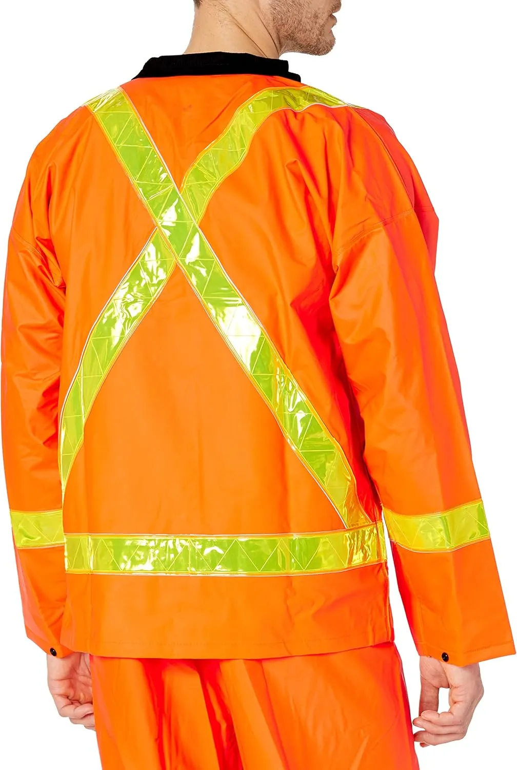 Viking Handyman Fire Retardant Suit - High Visibility Safety Jackets with Detachable Hood and Bib Overalls for Men