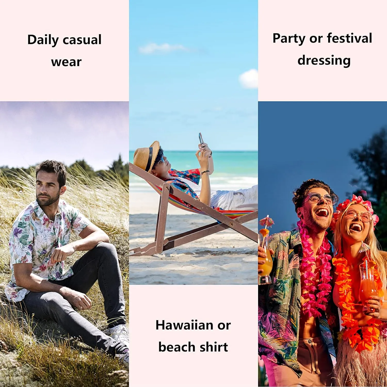 visesunny Cowboy Hat Boot Bandanas Cactus Rose Hawaiian Shirt Men Button Down Casual Shortsleeve Unisex Beach Aloha Shirts