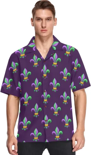 visesunny Fashion Hawaiian Shirts for Men Short Sleeve Aloha Beach Shirt Floral Summer Casual Button Down Shirts S-3XL