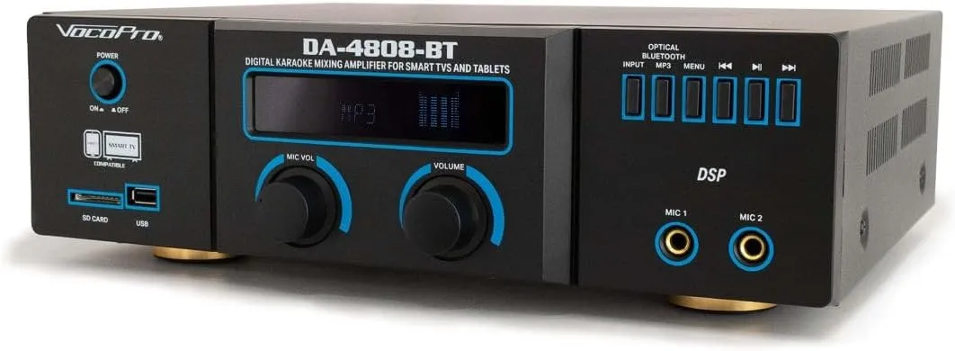 VocoPro DA4808BT Vicopro Digital Karaoke Mixing Amplifier