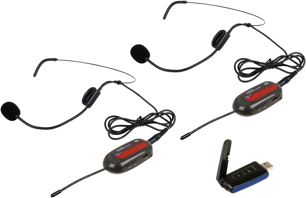VocoPro Two-Channel Digital UHF Wireless System