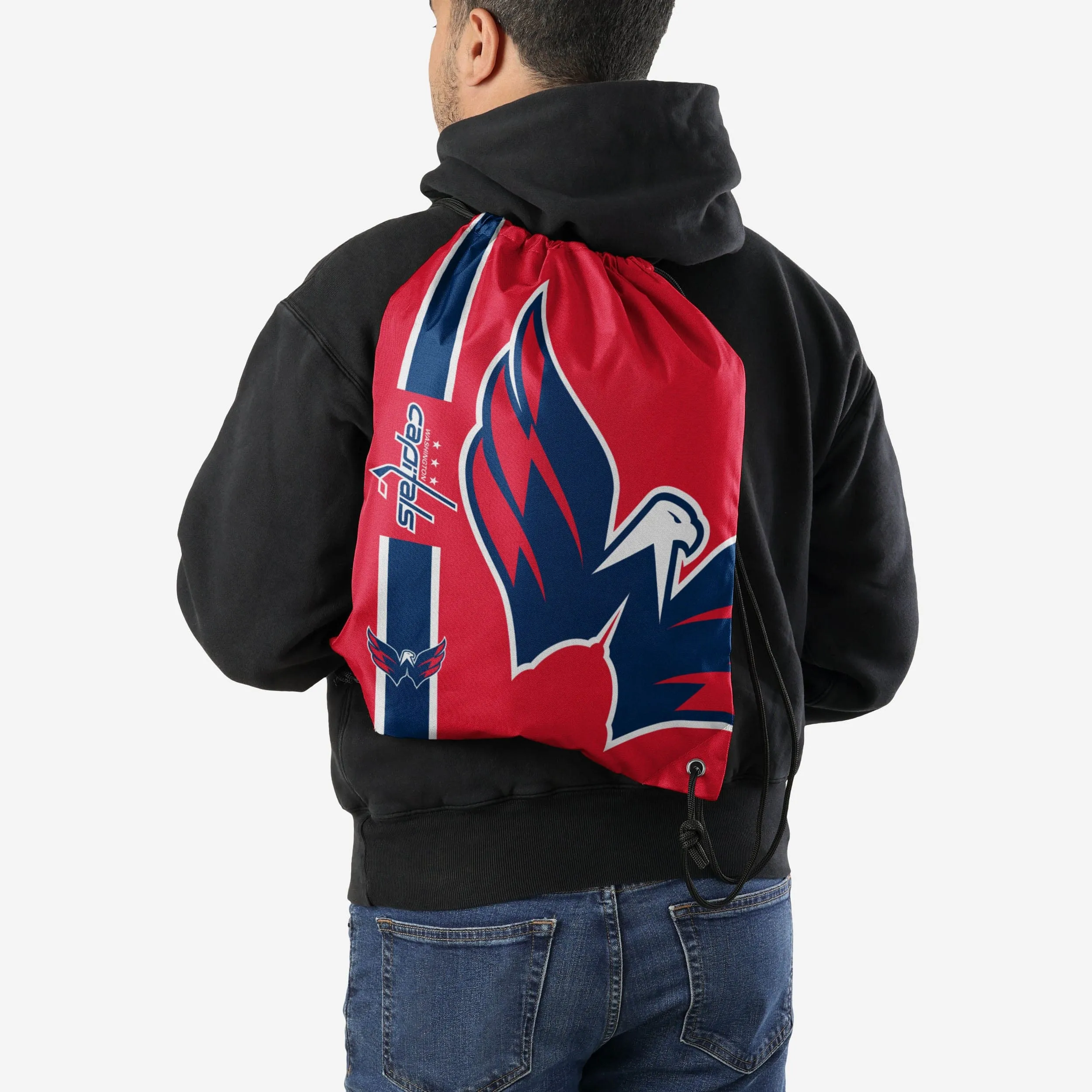 Washington Capitals Big Logo Drawstring Backpack