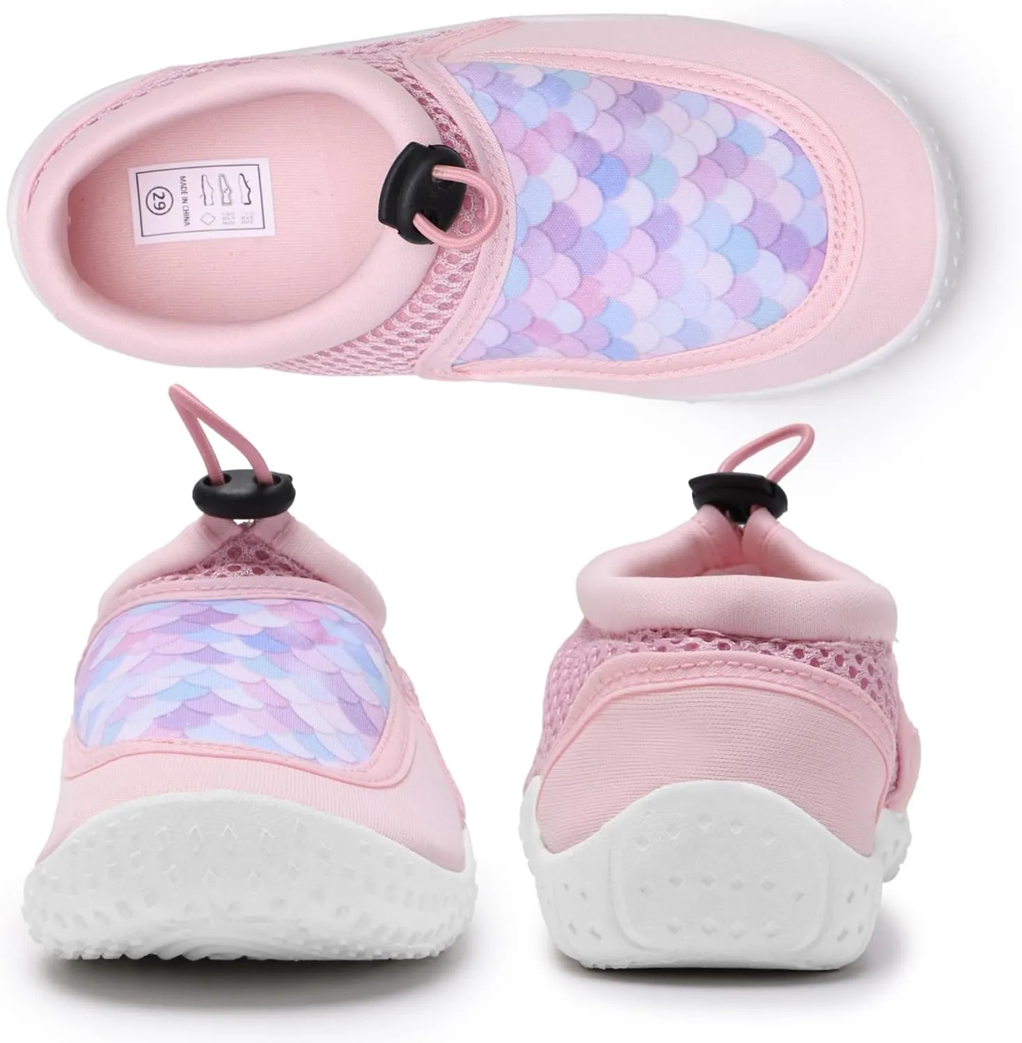 WateLves Kids Water Shoes for Boys and Girls Quick Dry Barefoot Aqua Socks Beach Swim Pool Shoes Toddler Little Kid to Big Kid