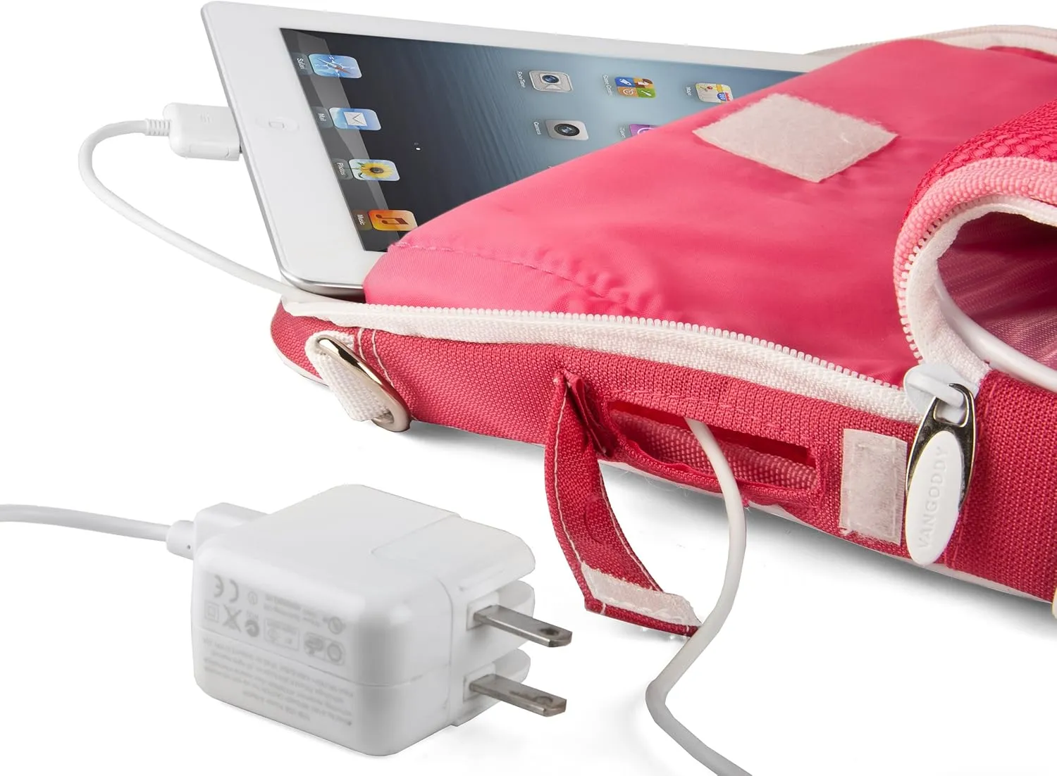 Water-Resistant Nylon Laptop Shoulder Messenger Bag for Professionals - Organized Multi-Compartment Tote for 12" Computers