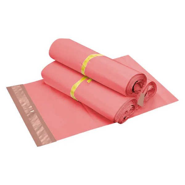 Wholesale 5,000pcs 450mm x 550mm   50mm Poly Mailing Courier Satchels - Light Pink