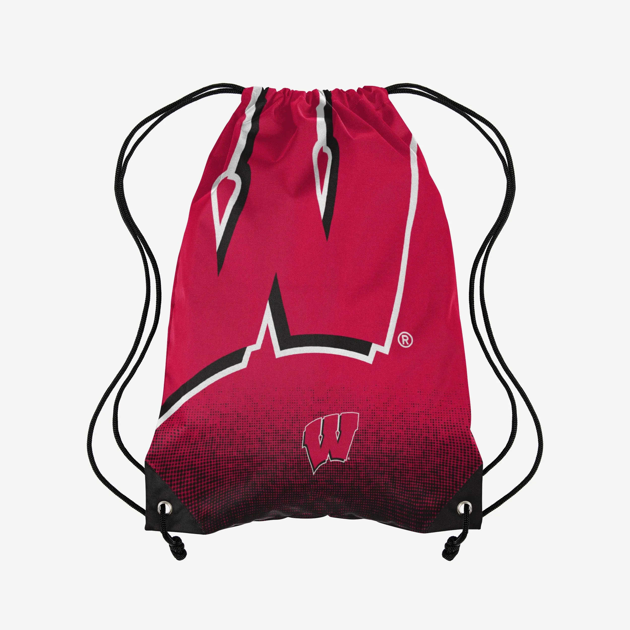 Wisconsin Badgers Gradient Drawstring Backpack