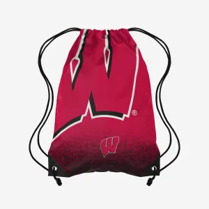 Wisconsin Badgers Gradient Drawstring Backpack