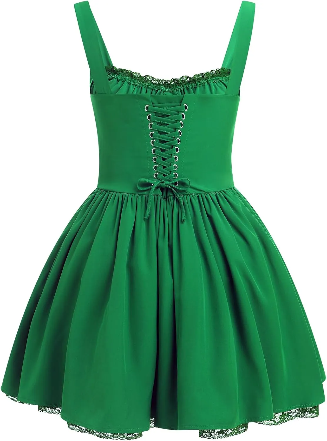 Women Corset Dress Floral Mini Dress Sexy Spaghetti Straps Low Cut Lace Short Dress Ruffle Summer Bustier Sundress