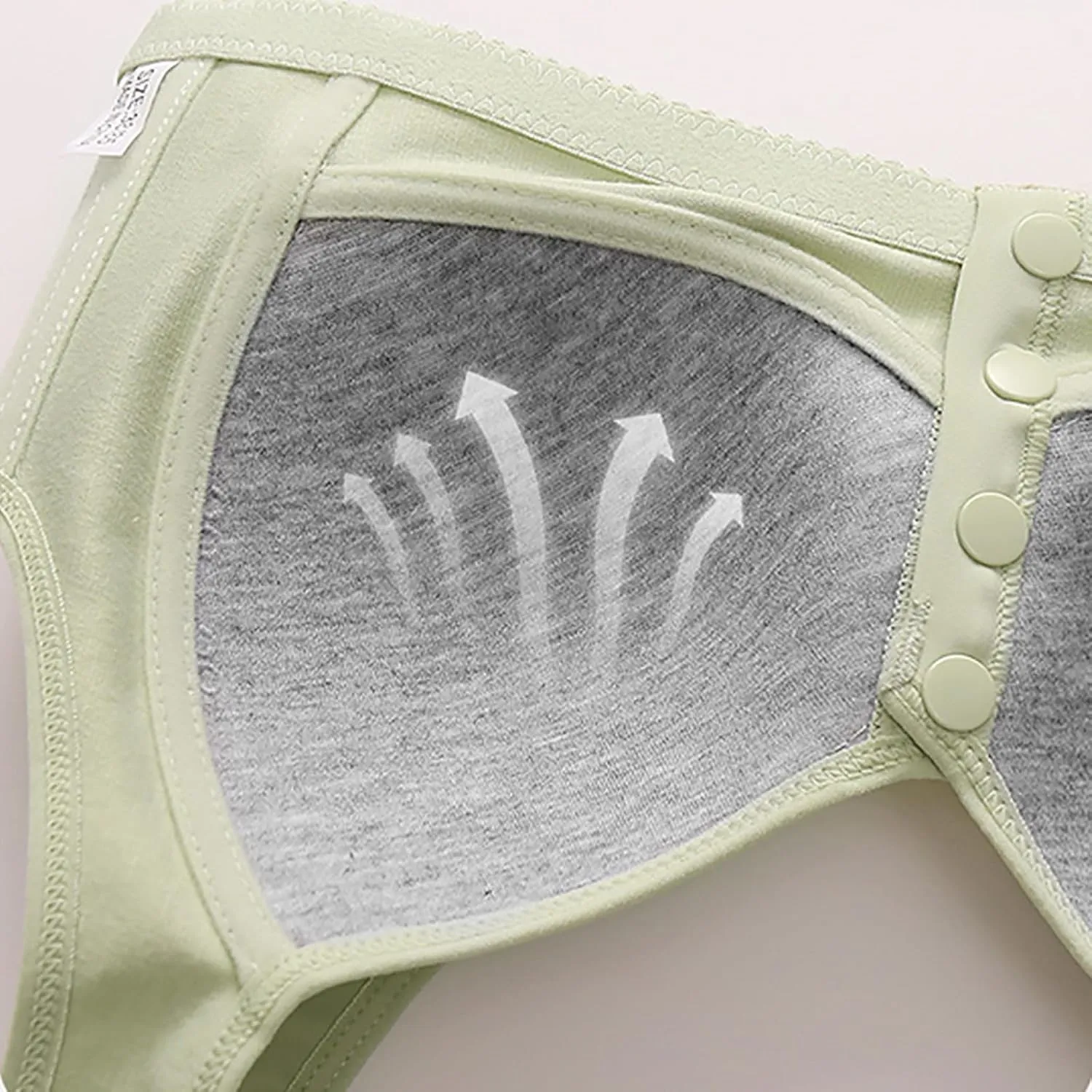 Womens Casual Daily Bras Seamless Full Coverage Breathable Underwear Oversized Front Snap Closure Bra 3 Pcs Outfits