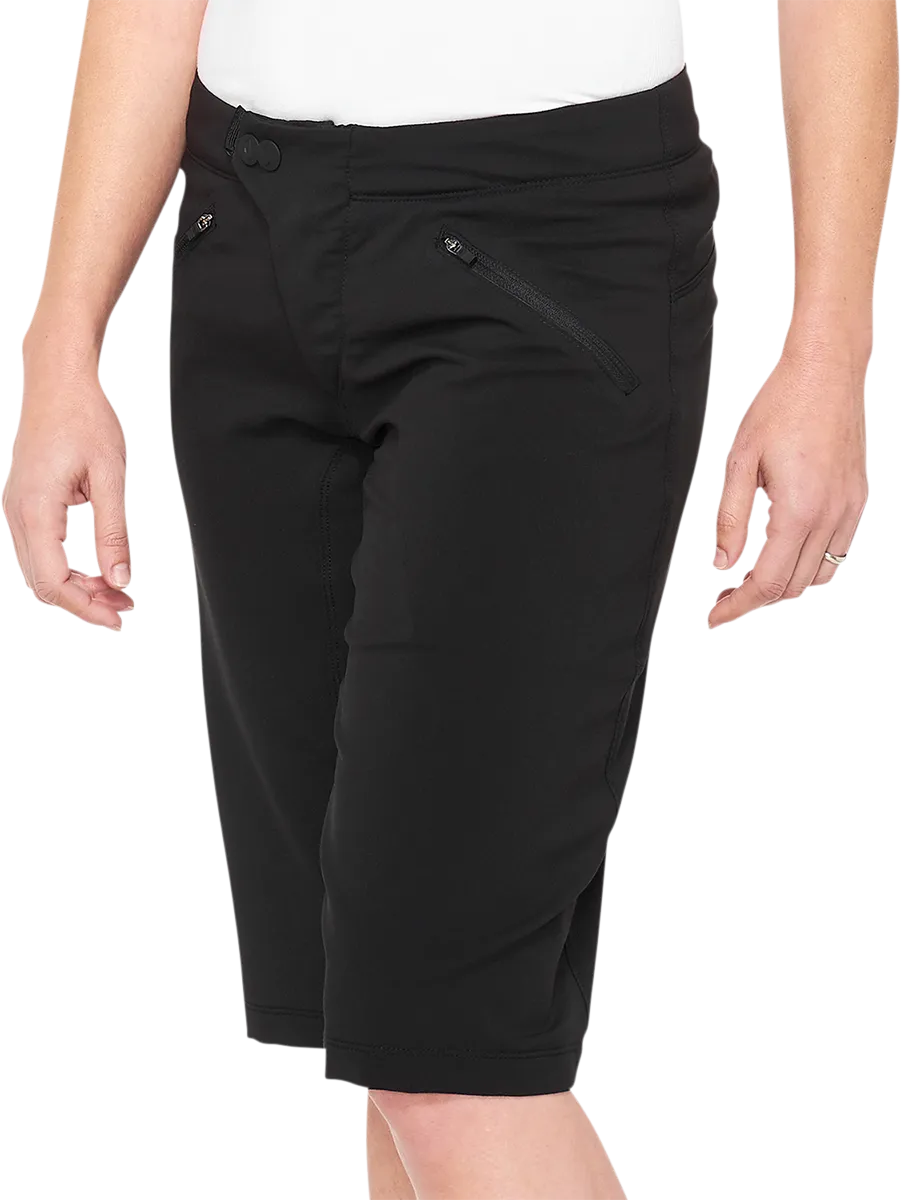 Women's Ridecamp Shorts - Black - Large (Each)-50020003 PU