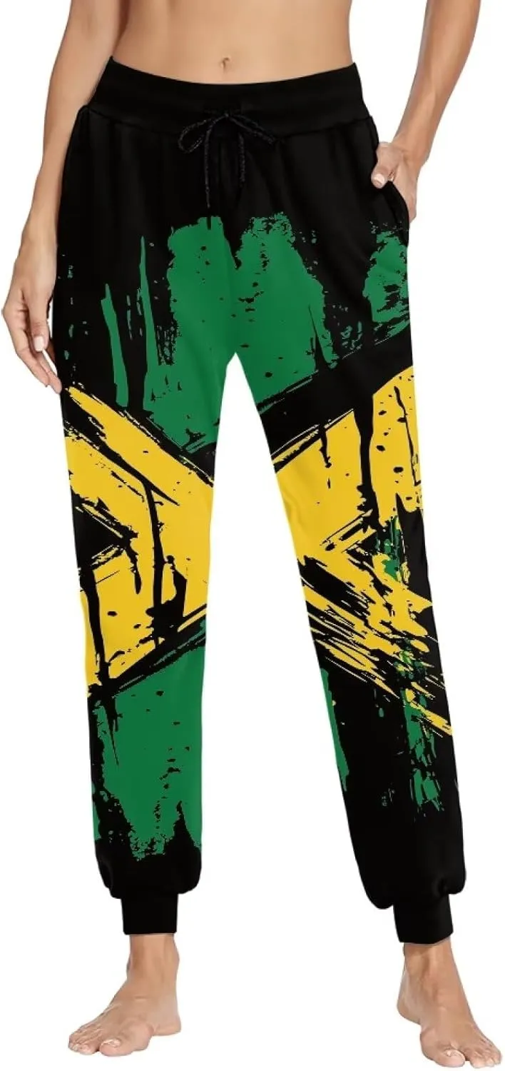 Women's Trouser, Stretch Track Trouser with Pocket for Running Sport, Size S-2XL