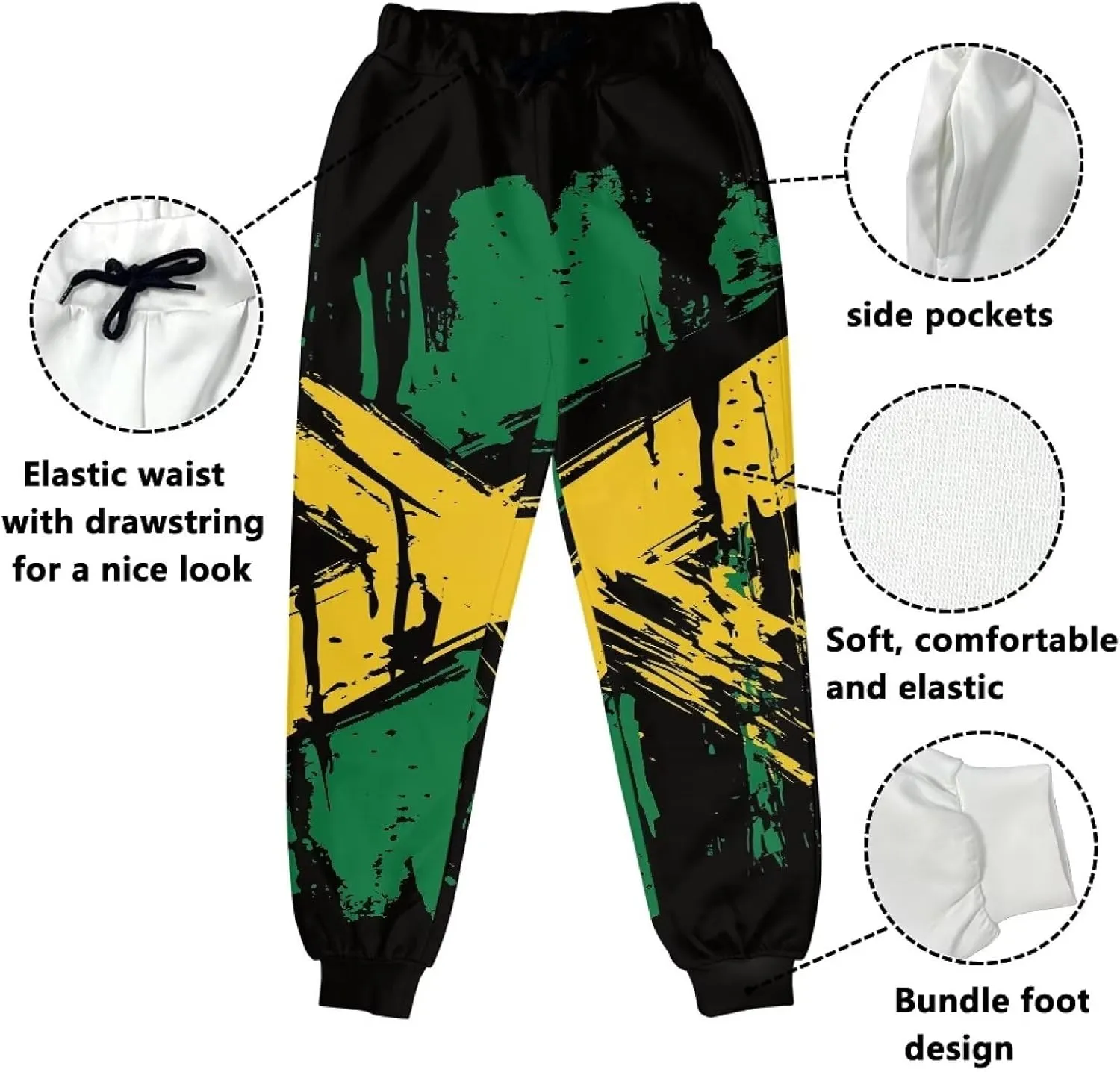 Women's Trouser, Stretch Track Trouser with Pocket for Running Sport, Size S-2XL
