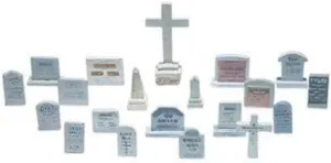 Woodland Scenics Tombstones 20 Scenic Details