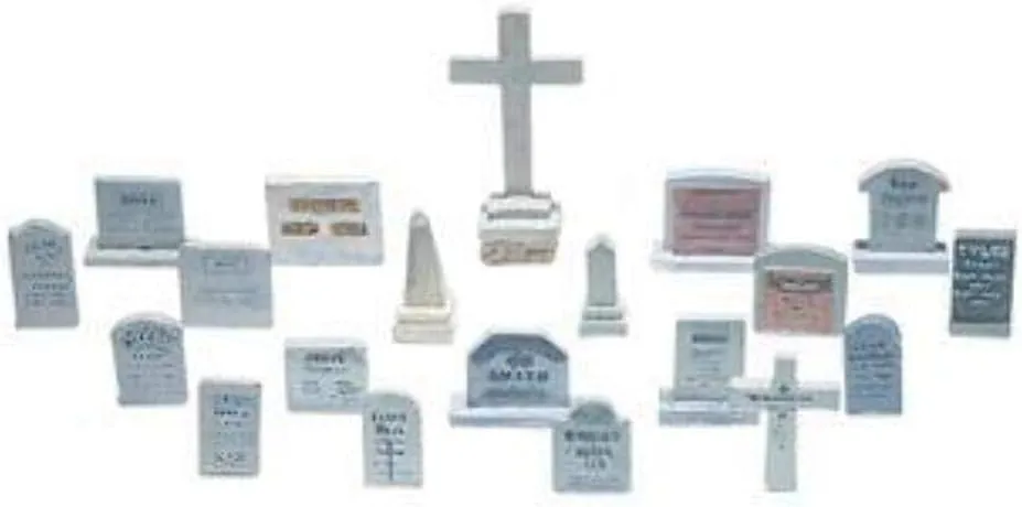 Woodland Scenics Tombstones 20 Scenic Details