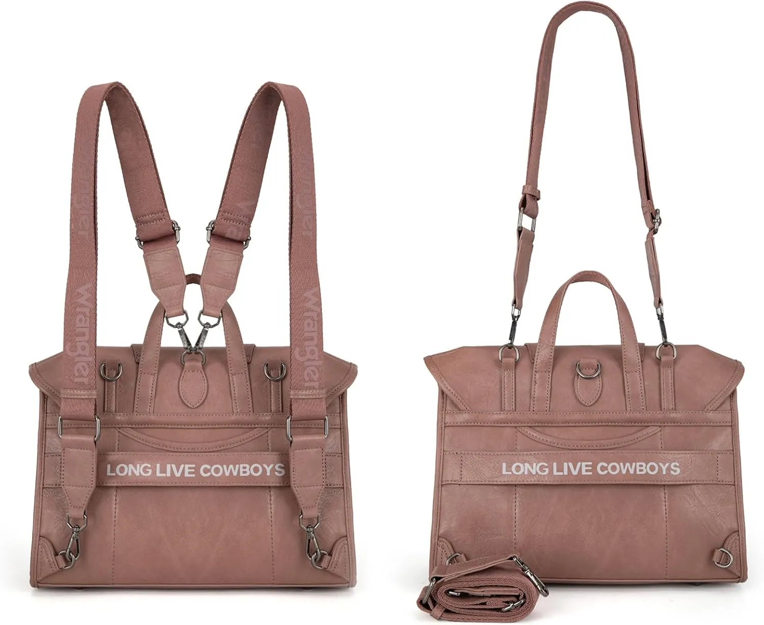 Wrangler Convertible Backpack for Women Briefcase Messenger Bag Professional Computer Work Bag for Business/Travel/Office
