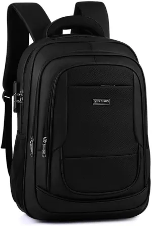 XiannQ Travel Laptop Backpack Business Anti-Theft Slim Durable Laptop Backpack with USB Charging Port Bottom Drop Protection Waterproof Laptop Bag for Men Women 15.6 Inch Laptop