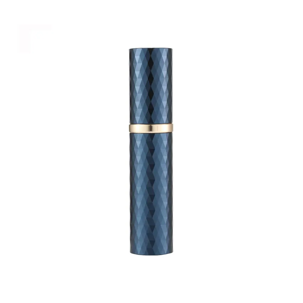 Yeejok Travel Perfume Bottle, Refillable Perfume Atomizer for Travel 5ml, TSA-Approved Portable Mini Empty Cologne Spray Bottle Pump Refilled for Men and Women, Navy Blue