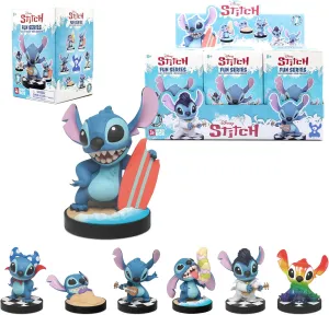 YuMe Disney Lilo and Stitch Blind Box (6 Pack) - 3" Movie Inspired Figurines, Collectible Figures Blind Box for Fans & Kids - Ideal Gift for Birthdays, Holidays & Collectors, Ages 8 