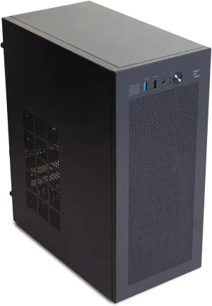 Zalman CUBIX Compact mATX PC Case, Micro-ATX/Mini-ITX/DTX, SFF SFX HTPC Small Computer Chassis, Fits Standard ATX Power Supply, USB 3.0 (Black)