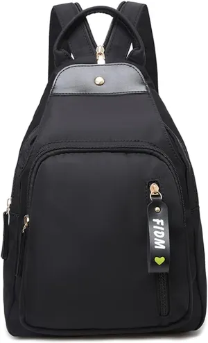 zhongningyifeng Backpack for Women Small, Mini Nylon Travel Backpack Purse, Shoulder Bag Cute Lightweight for Ladies