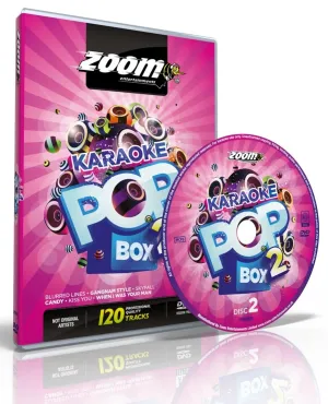 Zoom Pop Box 2 Party Pack 120 Songs