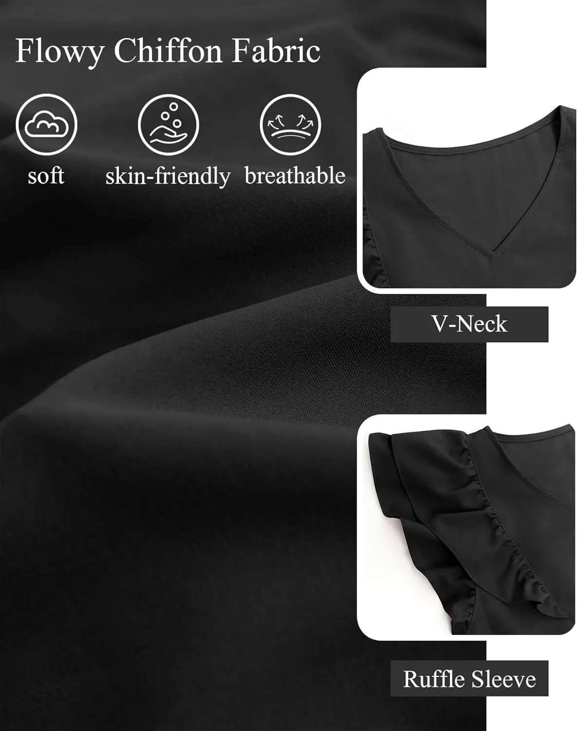 Zwurew Summer Babydoll Dresses for Women 2025 Cute Ruffle Cap Sleeve V-Neck Flowy Swing Mini Dress Sundress